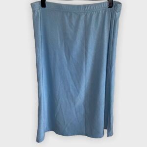 Vintage Nina Taylor midi blue skirt